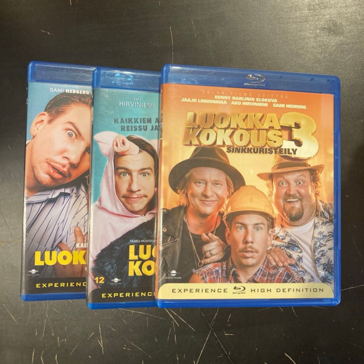 Luokkakokous 1-3 Blu-ray (M-/M-) -komedia-